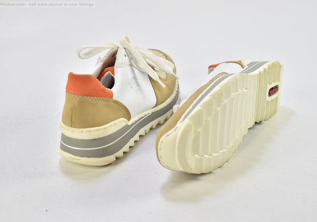 Rieker Damen Halbschuhe Freizeitschuhe EUR 38 Nr. 25-T 1716-gebrauchte Schuhe-Second hand-SchuhGebraucht