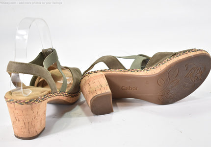 Gabor  Damen Sandale Sandalette  UK 4,5 Nr. 26-S 2664