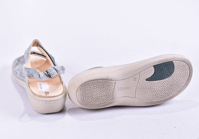 Hauer Damen Sandale Sandalette EUR 39 Nr. 24-SD 3843-Schuh-Gebraucht-secondhand