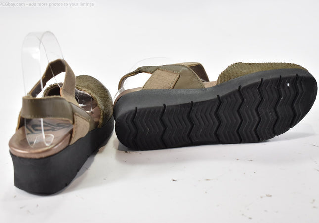 OBT Damen Sandale Sandalette US 8,5 Nr. 25-S 998-Schuh-Gebraucht-secondhand