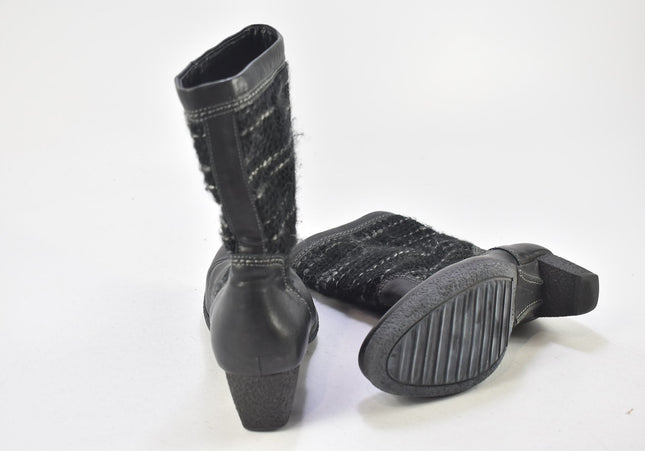 Think Damen Stiefelette Boots EUR 37 Nr. 24-B 46-Schuh-Gebraucht-secondhand