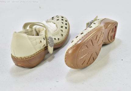 Rieker  Damen Halbschuhe Slipper Ballerinas  EUR 37 Nr. 25-P 1763