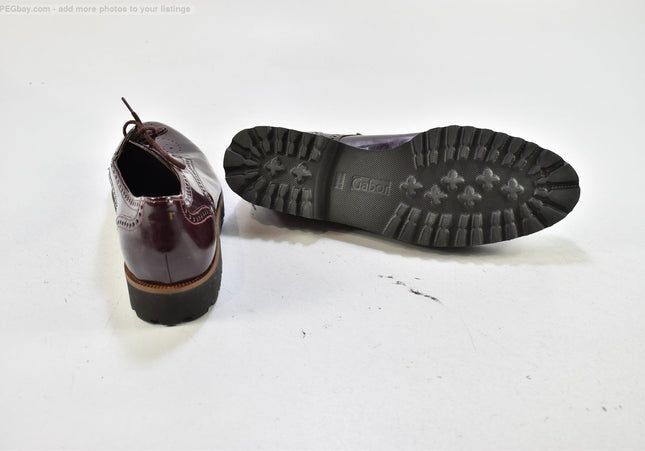 Gabor Damen Halbschuhe Freizeitschuhe UK 7,5 Nr. 25-A 455-Schuh-Gebraucht-secondhand