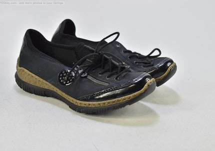 Rieker  Damen Halbschuhe Freizeitschuhe  EUR 38 Nr. 25-L 1243