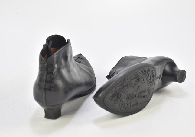 Think Damen Stiefelette Boots SL 24,5 cm Nr. 24-M 5204-Schuh-Gebraucht-secondhand
