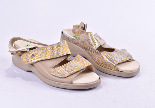 Goldkrone Damen Sandale Sandalette UK 4 Nr. 24-SD 809-Schuh-Gebraucht-secondhand