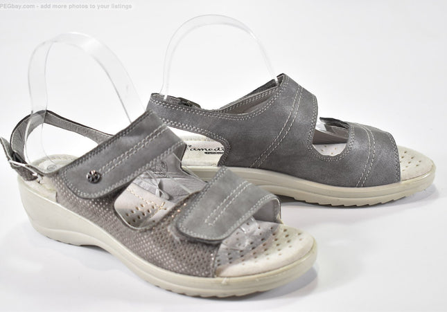 Samedisoft Damen Sandale Sandalette EUR 37 Nr. 25-S 1197-Schuh-Gebraucht-secondhand