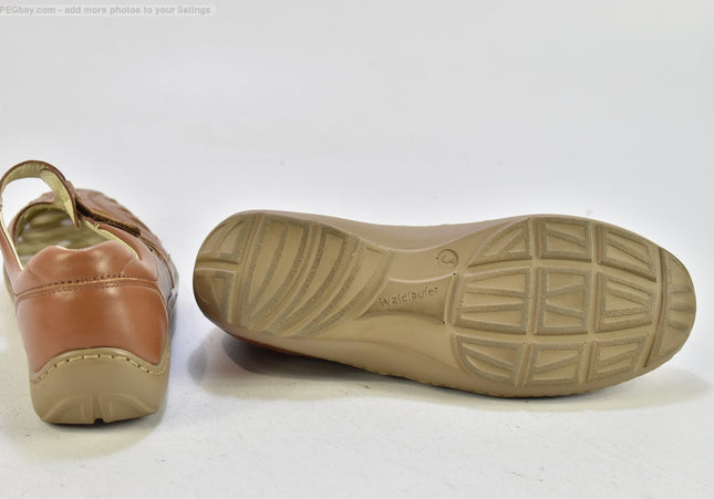 Waldläufer Damen Halbschuhe Slipper Ballerinas UK 3 Nr. 25-Y 924-SchuhGebraucht