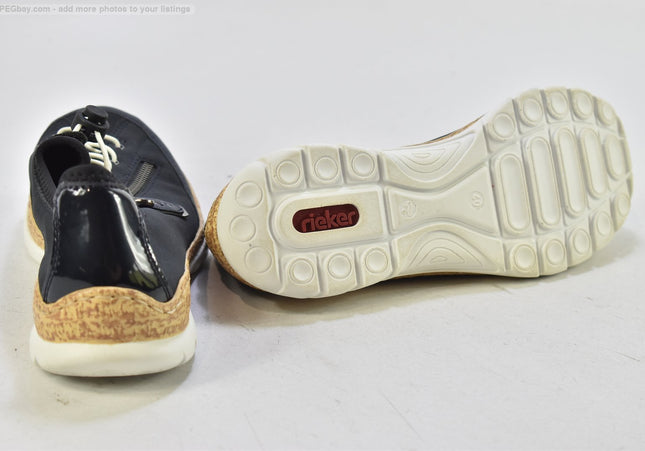 Rieker  Damen Halbschuhe Slipper Ballerinas  EUR 40 Nr. 26-U 106