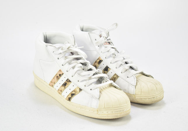 Adidas Pro Model Damen Sportschuhe Sneaker EUR 40 2/3 Nr. 24-A 968-Schuh-Gebraucht-secondhand