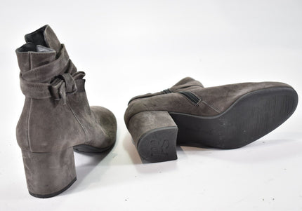 Paul Green Damen Stiefelette Boots UK 4 Nr. 24-F 2845-Schuh-Gebraucht-secondhand