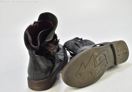 Airstep AS98 Damen Stiefelette Boots EUR 40 Nr. 25-B 785-gebrauchte schuhe-second hand-SchuhGebraucht