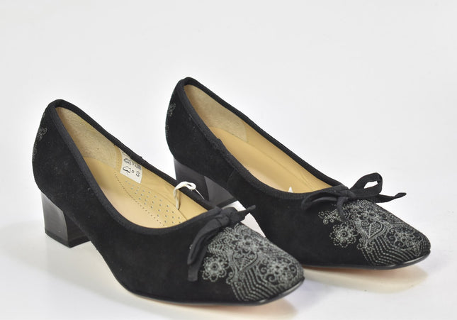Der Waldschütz Damen Pumps High Heels EUR 40 Nr. 23-A 987-Schuh-Gebraucht-secondhand