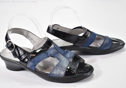 Hoeltzhaus Damen Sandale Sandalette UK 6 Nr. 25-S 1198-Schuh-Gebraucht-secondhand