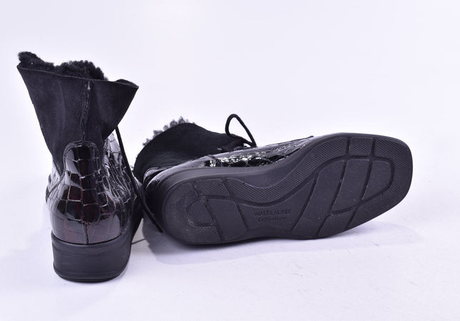 Waldläufer Damen Stiefelette Boots UK 4,5 Nr. 24-F 476-Schuh-Gebraucht-secondhand