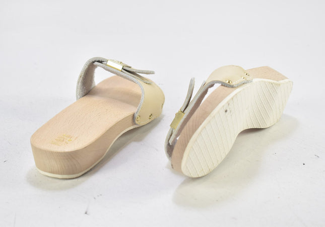 Damen Sandale Pantolette US 9 Nr. 25-S 92-Schuh-Gebraucht-secondhand