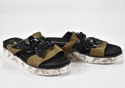 Tamaris Damen Sandale Pantolette EUR 37 Nr. 24-SD 3204-Schuh-Gebraucht-secondhand