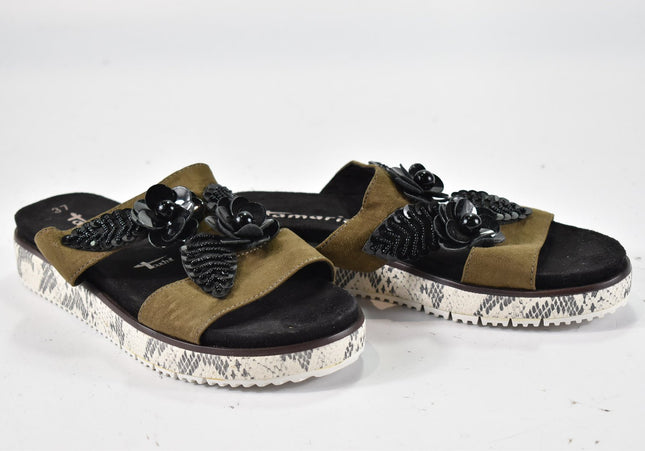 Tamaris Damen Sandale Pantolette EUR 37 Nr. 24-SD 3204-Schuh-Gebraucht-secondhand