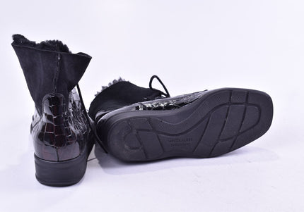 Waldläufer  Damen Stiefelette Boots  UK 4,5 Nr. 24-F 476