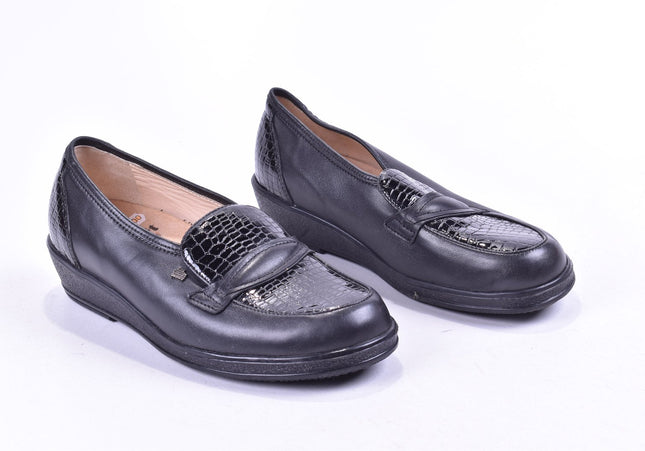 Finn Comfort Damen Halbschuhe Slipper Ballerinas UK 4 Nr. 23-F 2207-Schuh-Gebraucht-secondhand