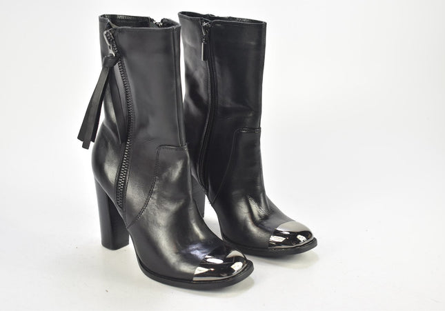 Alisha Damen Stiefelette Boots EUR 37 Nr. 24-M 1660-Schuh-Gebraucht-secondhand
