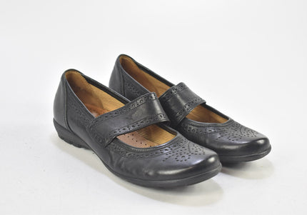 Gabor Damen Halbschuhe Slipper Ballerinas UK 3,5 Nr. 24-J 3816-Schuh-Gebraucht-secondhand