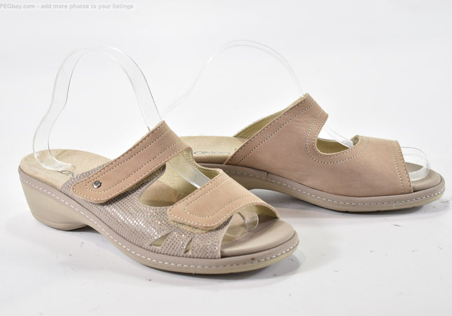 Longo Damen Sandale Pantolette EUR 40 Nr. 25-S 3520-SchuhGebraucht