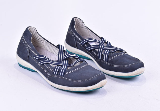 Legero Damen Halbschuhe Slipper Ballerinas UK 4,5 Nr. 24-J 3110-Schuh-Gebraucht-secondhand