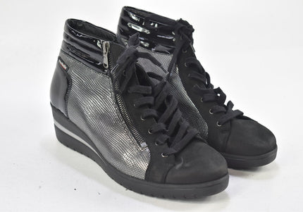 Mephisto Damen Stiefelette Boots UK 5,5 Nr. 23-U 3037-Schuh-Gebraucht-secondhand