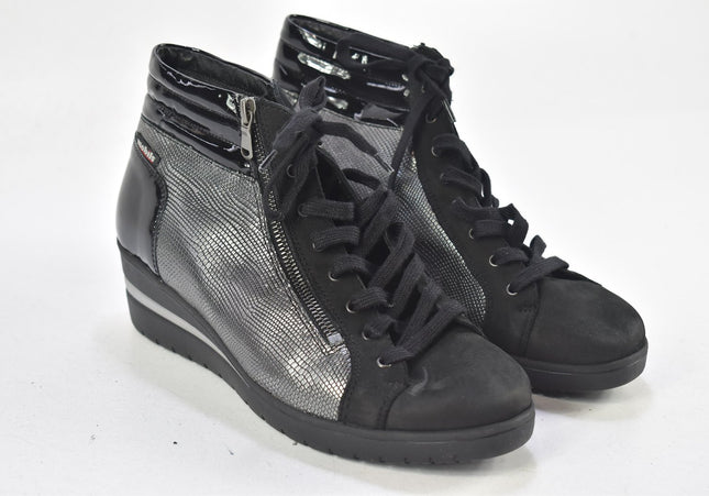 Mephisto Damen Stiefelette Boots UK 5,5 Nr. 23-U 3037-Schuh-Gebraucht-secondhand