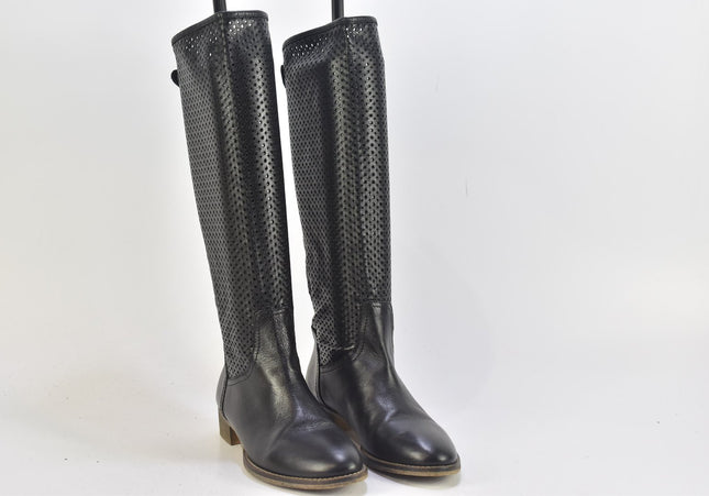 Trend Damen Stiefel Stiefelette Boots EUR 37 Nr. 24-B 3872-Schuh-Gebraucht-secondhand