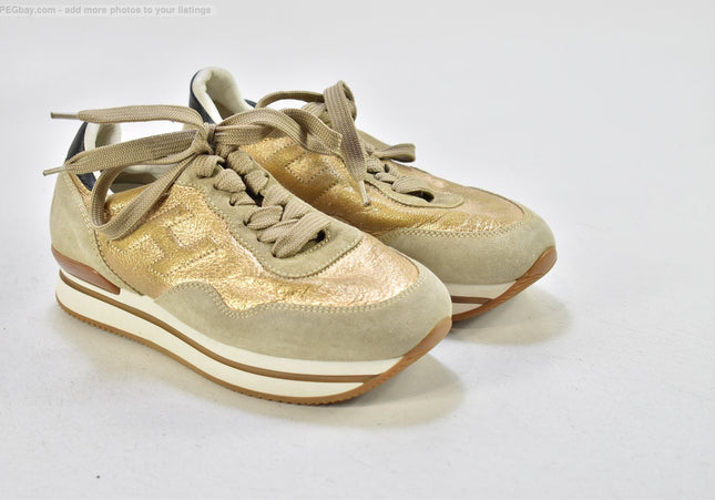 Hogan Damen Halbschuhe Freizeitschuhe EUR 35,5 Nr. 25-T 1720-gebrauchte Schuhe-Second hand-SchuhGebraucht