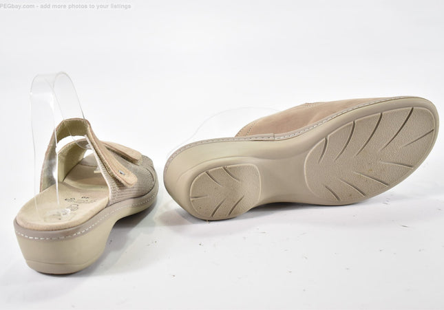 Longo Damen Sandale Pantolette EUR 40 Nr. 25-S 3520-SchuhGebraucht