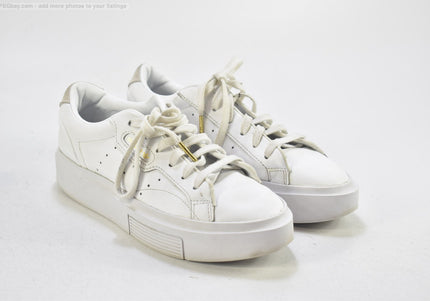Adidas Sleek Damen Sportschuhe Sneaker EUR 38 2/3 Nr. 25-J 3055-Schuh-Gebraucht-secondhand