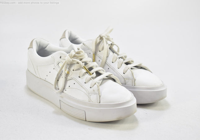 Adidas Sleek Damen Sportschuhe Sneaker EUR 38 2/3 Nr. 25-J 3055-Schuh-Gebraucht-secondhand
