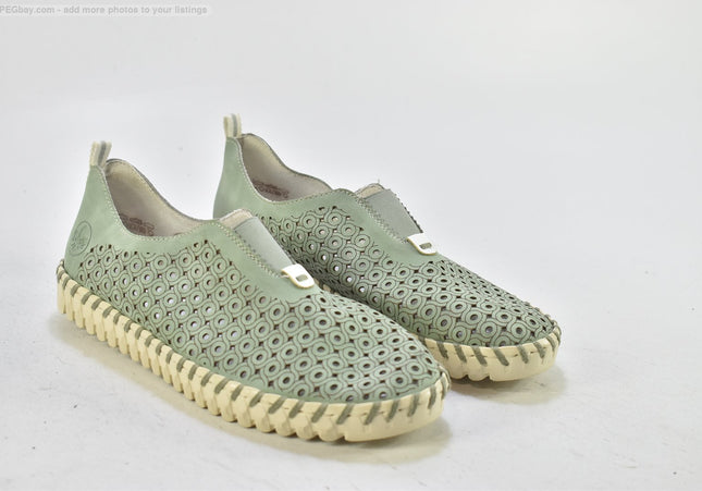 Rieker  Damen Halbschuhe Slipper Ballerinas  Gr.40 Nr. 26-U 1961