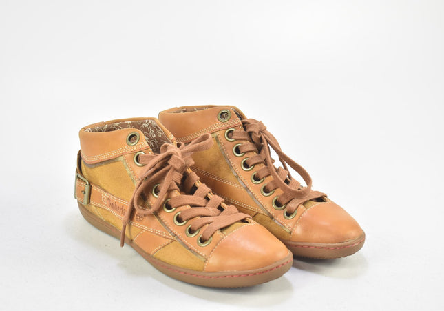 Timberland Damen Stiefelette Boots US 6,5 Nr. 24-J 2937-Schuh-Gebraucht-secondhand