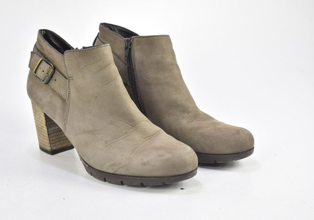 Paul Green Damen Stiefelette Boots UK 5,5 Nr. 23-A 3699-Schuh-Gebraucht-secondhand
