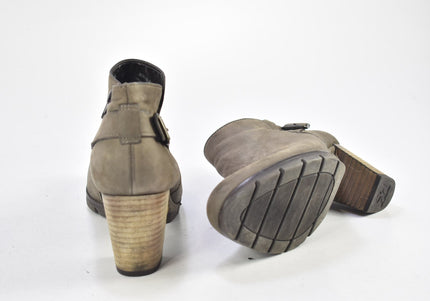 Paul Green Damen Stiefelette Boots UK 5,5 Nr. 23-A 3699-Schuh-Gebraucht-secondhand