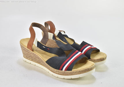 Rieker  Damen Sandale Sandalette  EUR 40 Nr. 26-S 1968