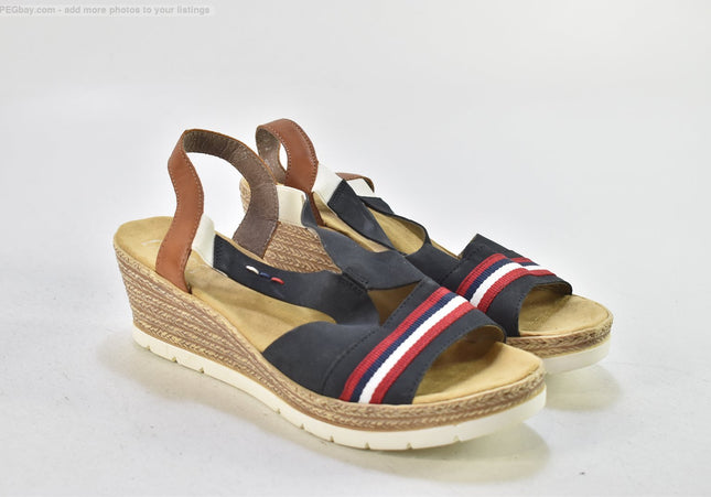 Rieker  Damen Sandale Sandalette  EUR 40 Nr. 26-S 1968