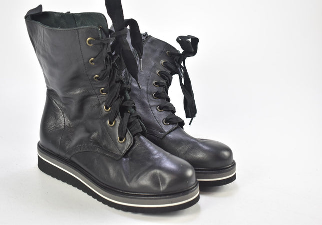 La Shoe Damen Stiefelette Boots EUR 38 Nr. 24-F 2304-Schuh-Gebraucht-secondhand
