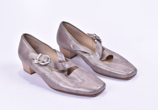 Hassia Damen Pumps High Heels UK 6 Nr. 23-Y 240-Schuh-Gebraucht-secondhand