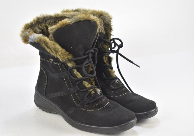 Ara Damen Stiefelette Boots UK 4,5 Nr. 24-J 1651-Schuh-Gebraucht-secondhand