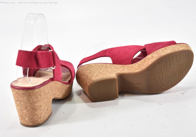 Clarks Damen Sandale Sandalette EUR 39 Nr. 25-S 3549-SchuhGebraucht