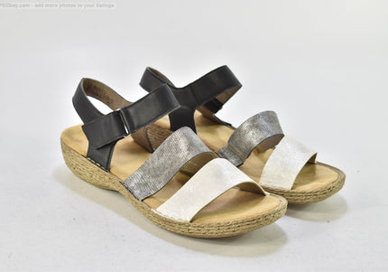Rieker  Damen Sandale Sandalette  EUR 40 Nr. 26-S 1814
