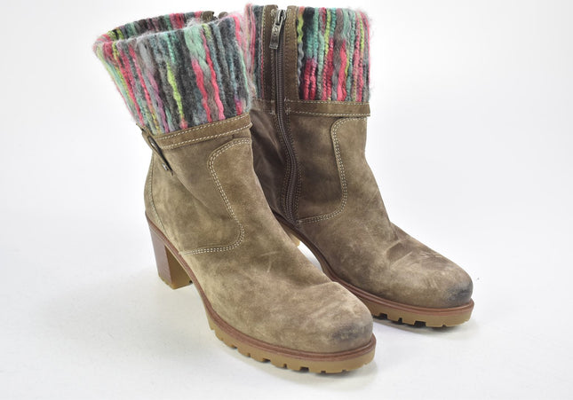 Ara Damen Stiefelette Boots UK 6,5 Nr. 24-M 5110-Schuh-Gebraucht-secondhand