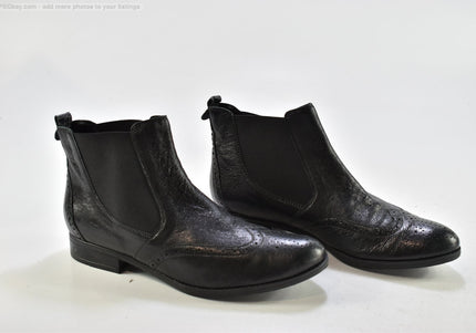 Gabor Damen Stiefelette Boots UK 7 Nr. 24-B 5843-Schuh-Gebraucht-secondhand