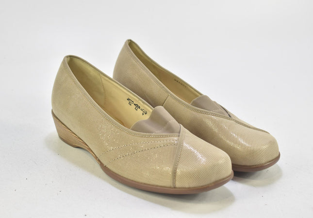 Waldläufer Damen Halbschuhe Slipper Ballerinas UK 7 Nr. 24-N 2627-Schuh-Gebraucht-secondhand