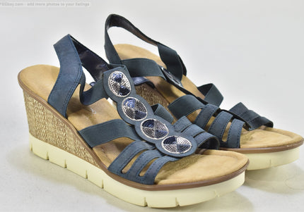 Rieker  Damen Sandale Sandalette  EUR 41 Nr. 26-S 1526